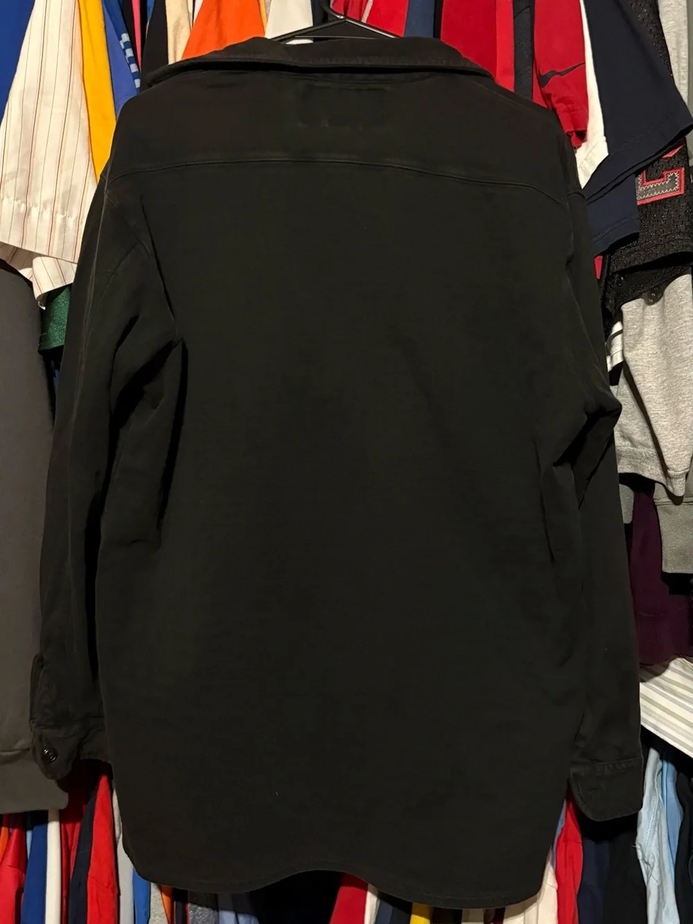Polo Sport Ralph Lauren 1/4 1/2 zip black pocketed pullover sweater medium GUC